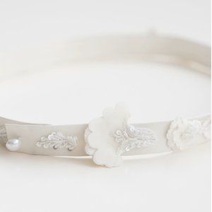 BRAND NEW Alexandra Grecco Zinnia Bridal Belt  - Bridal Size 6 - NEVER WORN